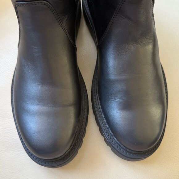 Aquatalia Carina Calf Boots Size 8M with Side Snap Closure , Black - Picture 5 of 11